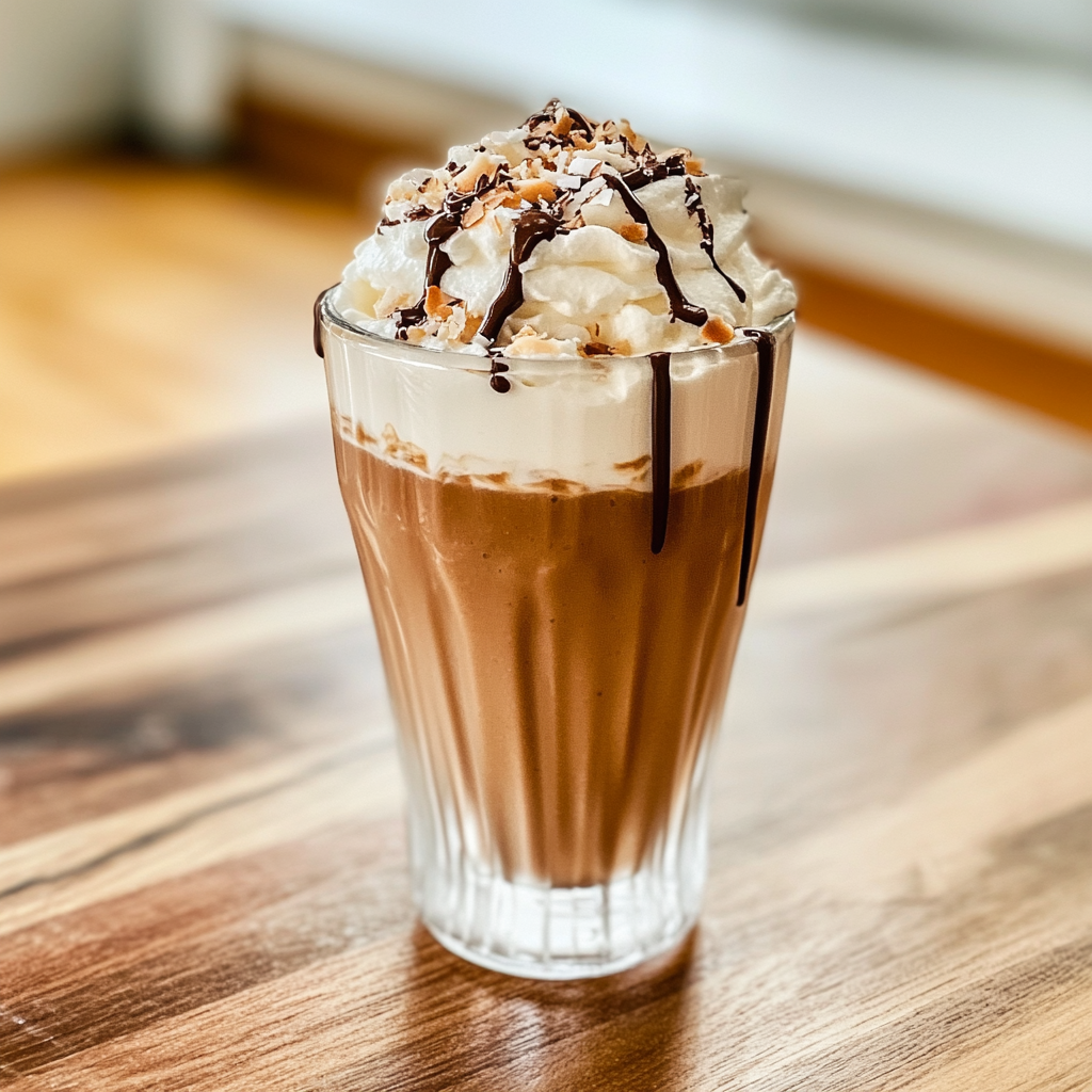 Almond Joy Coffee Smoothie