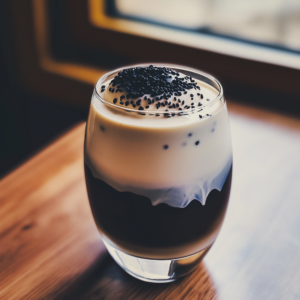Black Sesame Latte