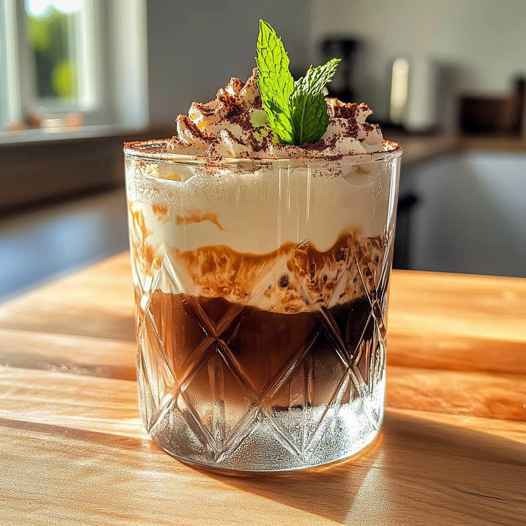 Decadent Chocolate Mint White Russian