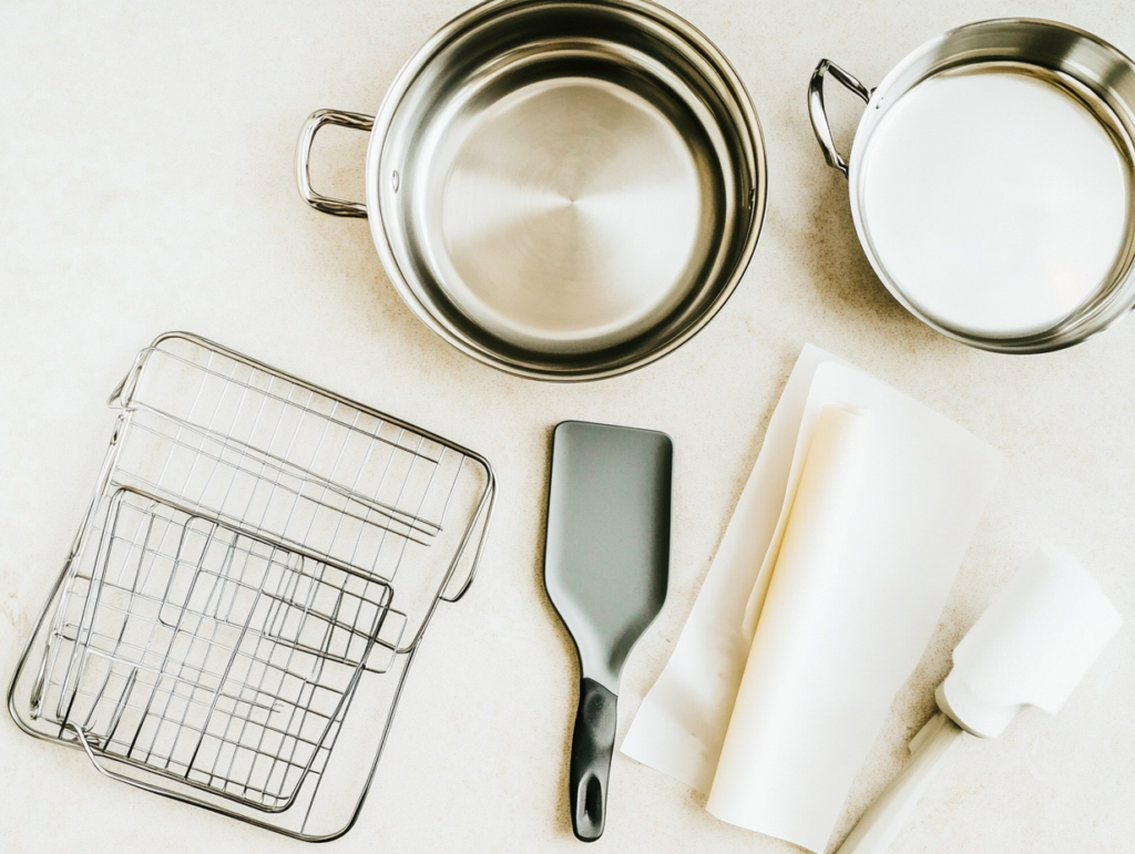 Equipment for Irresistible White Chocolate Caramel 