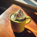 Homemade Peppermint Matcha Latte