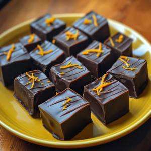Irresistible No-Bake Chocolate Orange Fudge