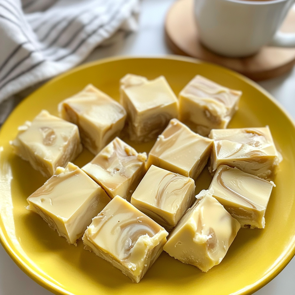 Irresistible White Chocolate Caramel Fudge