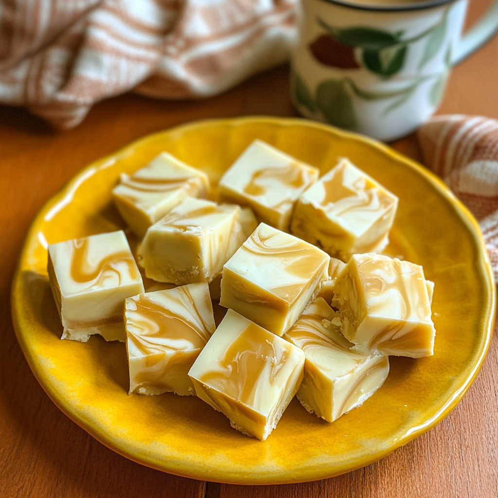 Irresistible White Chocolate Caramel Fudge