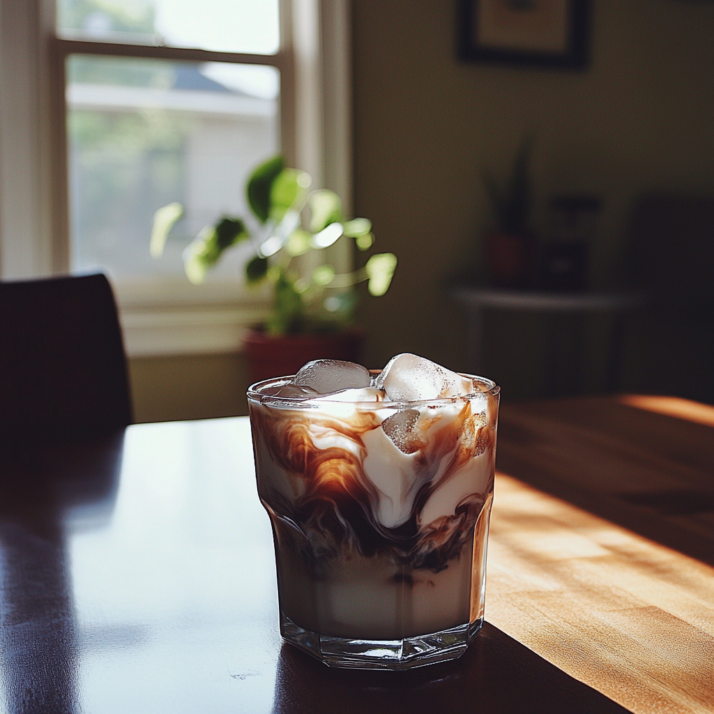 Keto Heavy Cream Iced Latte