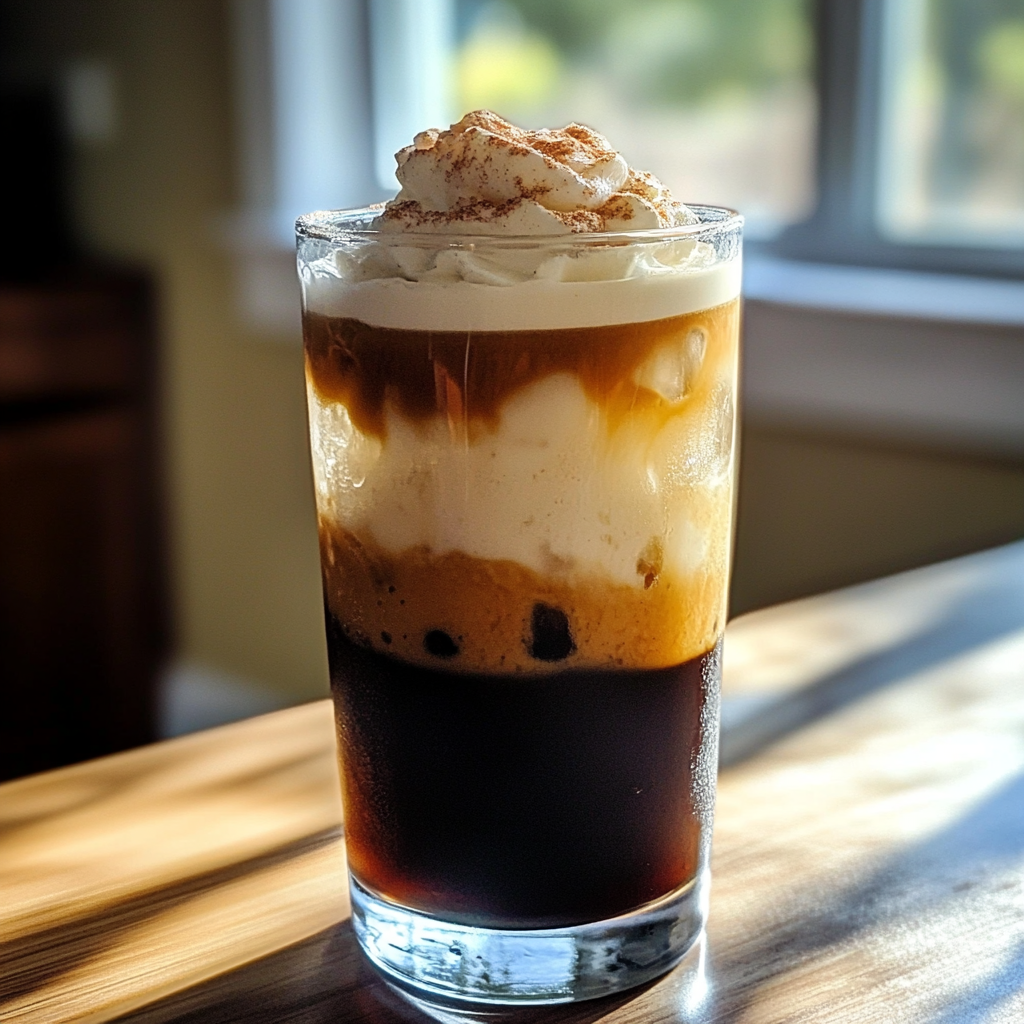 Keto Pumpkin Spice Iced Coffee