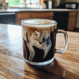 Luxurious Keto Americano with Heavy Cream