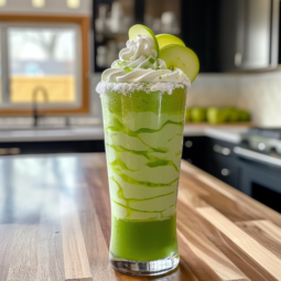 Sour Apple Shamrock Drink