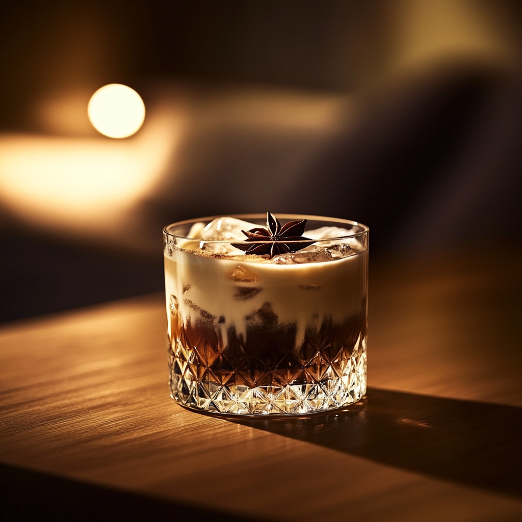 Spiced Rum White Russian