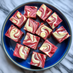 The Best Red Velvet Fudge
