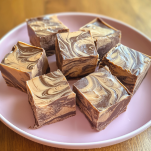 Ultimate Peanut Butter Chocolate Swirl Fudge