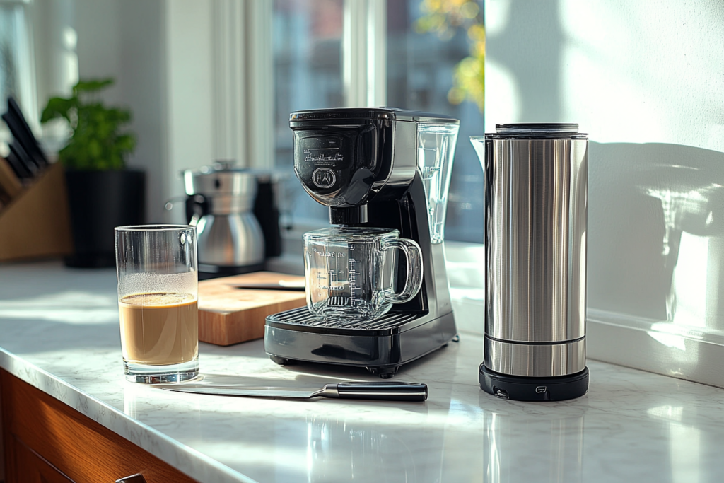 Equipment for Banana Mocha Smoothie